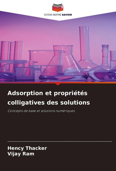Produktbild: Adsorption et propri&eacute;t&eacute;s colligatives des solutions