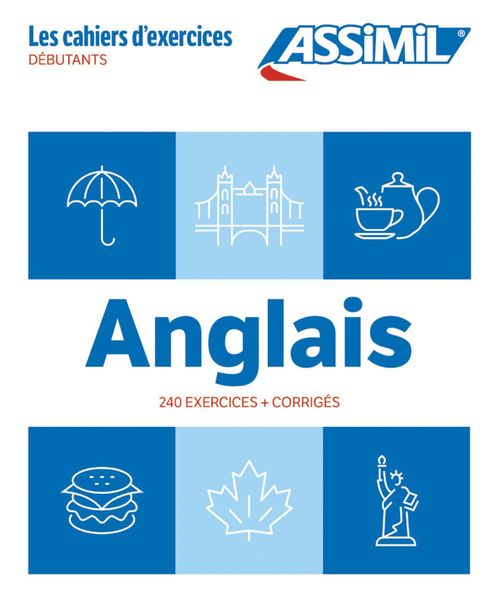 Produktbild: English Excercises Beginners Workbook French
