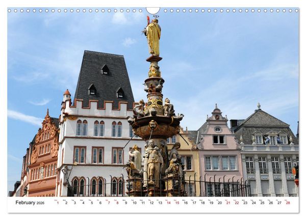 Produktbild: The Moselle valley - Along the Moselle river from Trier to Koblenz (Wall Calendar 2026 DIN A3 landscape), CALVENDO 12 Month Wall Calendar