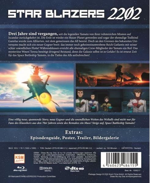 Produktbild: Star Blazers 2202 - Space Battleship Yamato - Vol.1