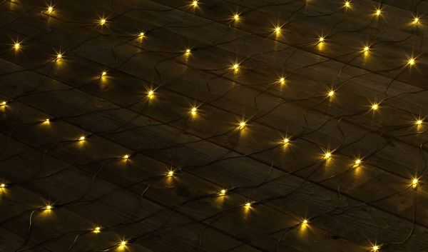 Sygonix Weihnachtsbaum-Beleuchtung  Außen 230 V/50 Hz  96 LED Warmweiß (L x B) 300 cm x 300 cm