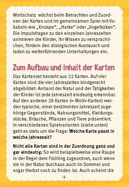 Produktbild: Was passt in welche Jahreszeit?