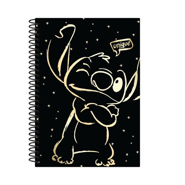Produktbild: CoolPack Notizbuch Disney Stitch gold Design 3 DIN B5 Spiralbindung