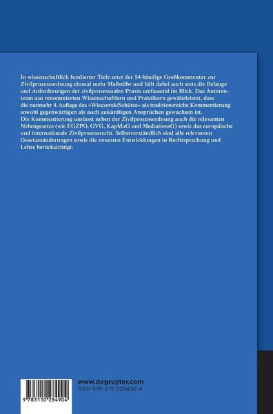 Produktbild: Zivilprozessordnung und Nebengesetze / &sect;&sect; 916-1066