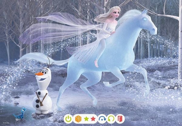 Produktbild: Tiptoi® Puzzle für kleine Entdecker: Disney Die Eiskönigin - 2x24 Teile