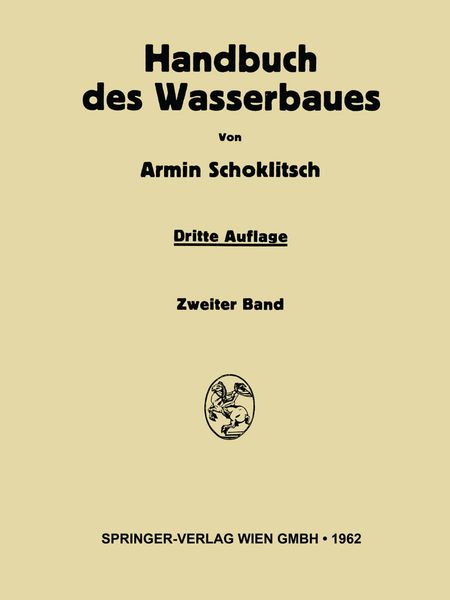 Produktbild: Handbuch des Wasserbaues