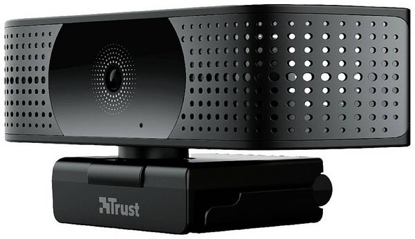 Produktbild: Trust Teza 4K-Webcam 3840 x 2160 Pixel Standfu&szlig;, Klemm-Halterung