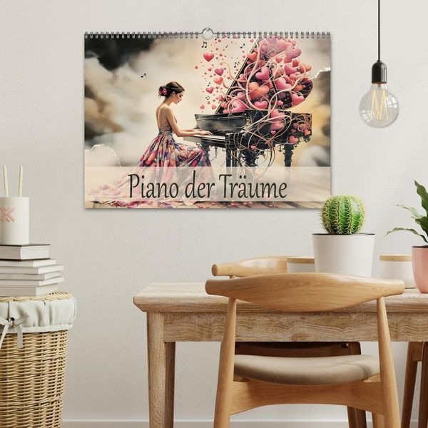 Produktbild: Piano der Tr&auml;ume (Wandkalender 2026 DIN A3 quer), CALVENDO Monatskalender