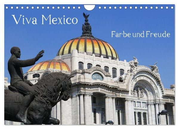 Produktbild: Viva Mexiko - Farben und Freude (Wandkalender 2026 DIN A4 quer), CALVENDO Monatskalender