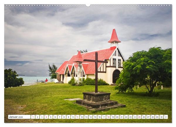 Produktbild: Mauritius (Wandkalender 2026 DIN A2 quer), CALVENDO Monatskalender
