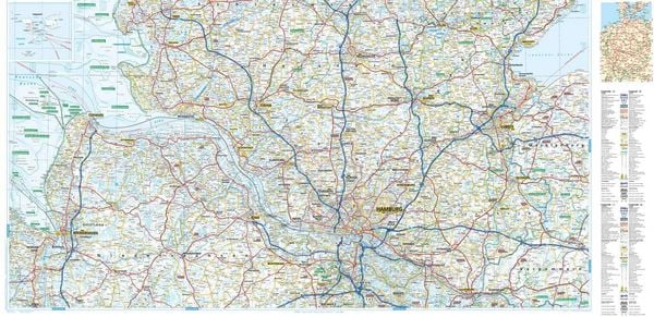 Produktbild: ADAC Regionalkarte 01 Schleswig-Holstein, Hamburg 1:150.000