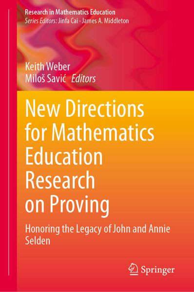 Produktbild: New Directions for Mathematics Education Research on Proving