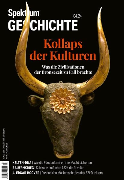 Spektrum Geschichte 4/2024 Kollaps der Kulturen, Paperback von Spektrum der Wissenschaft, Spektrum der Wissenschaft, 978-3-95892-836-7
