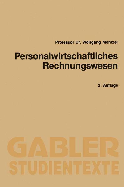 Produktbild: Personalwirtschaftliches Rechnungswesen