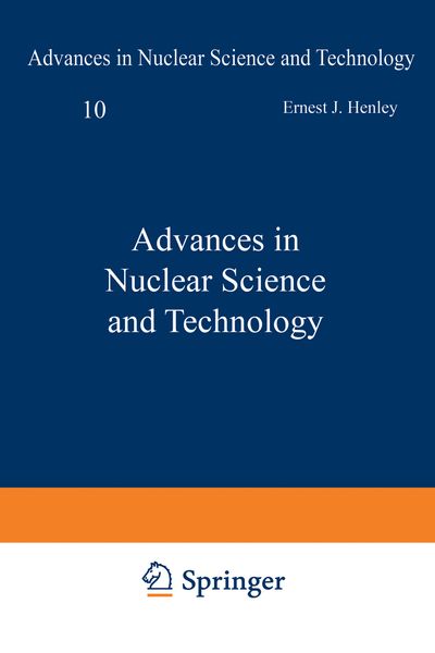 Produktbild: Advances in Nuclear Science and Technology