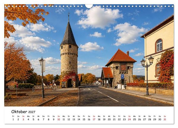 Produktbild: Bad Homburg Schlossblick (Wandkalender 2027 DIN A3 quer), CALVENDO Monatskalender