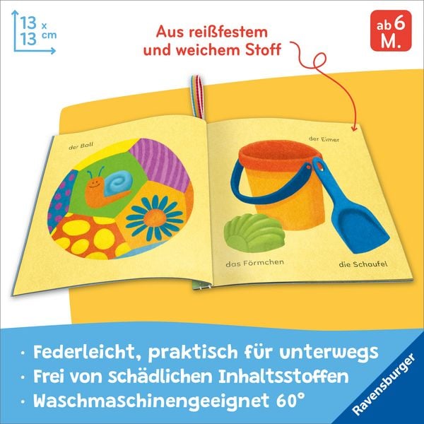 Produktbild: Mein Knuddel-Knautsch-Buch - Meine ersten Sachen