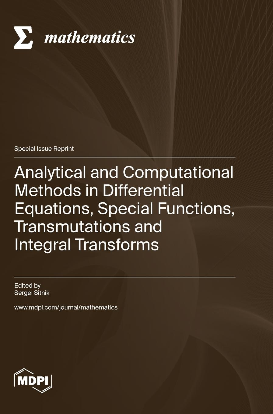 Produktbild: Analytical and Computational Methods in Differential Equations, Special Functions, Transmutations and Integral Transforms