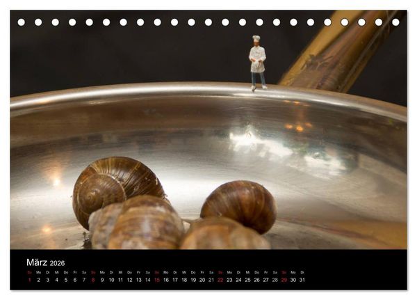 Produktbild: Die wahren K&ouml;che (Tischkalender 2026 DIN A5 quer), CALVENDO Monatskalender