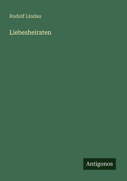 Produktbild: Liebesheiraten