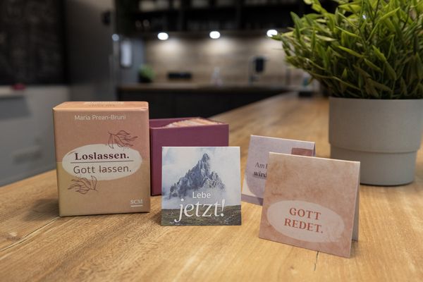 Produktbild: Loslassen. Gott lassen. 40 Wunschk&auml;rtchen