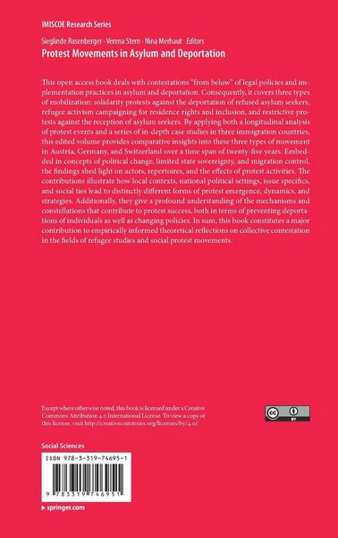 Produktbild: Protest Movements in Asylum and Deportation