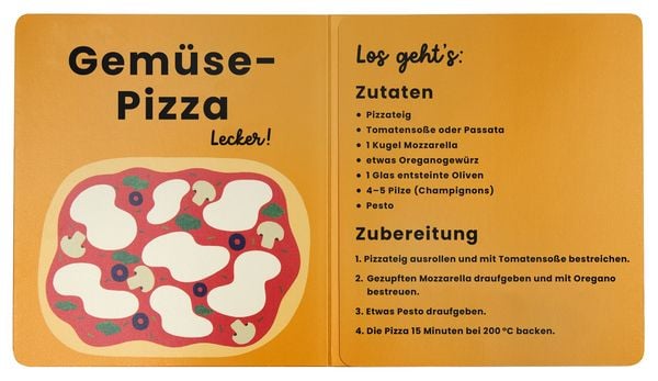 Produktbild: Jamies erstes Kochbuch f&uuml;r Minis. Back mit mir! Pizza