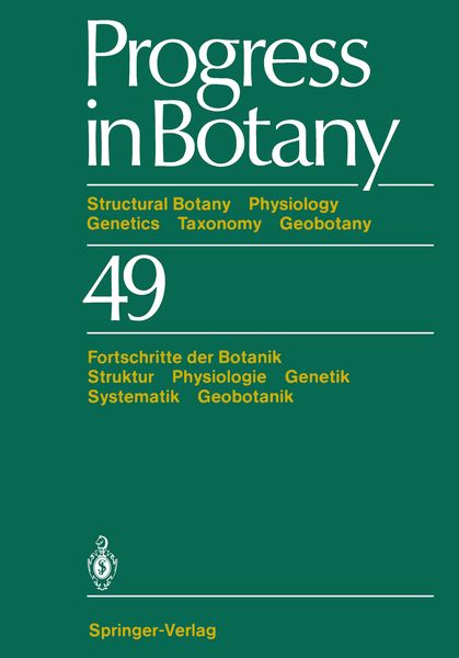 Produktbild: Progress in Botany