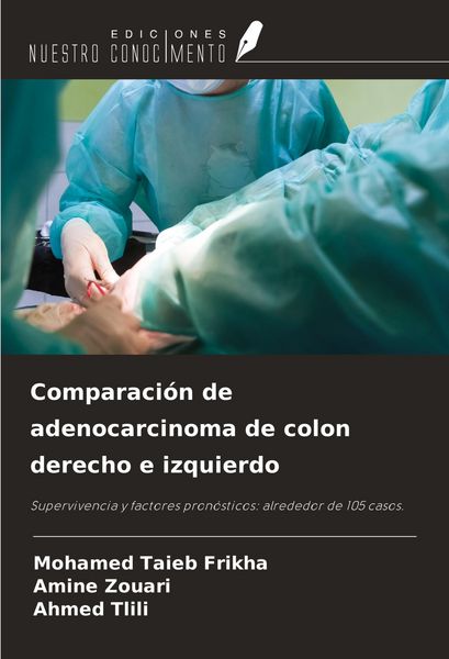 Produktbild: Comparaci&oacute;n de adenocarcinoma de colon derecho e izquierdo