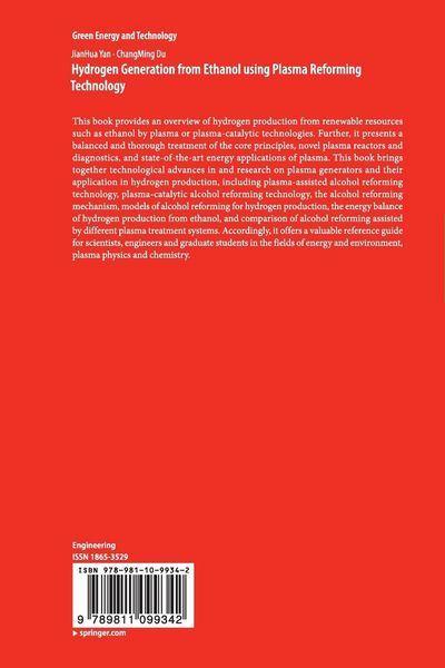 Produktbild: Hydrogen Generation from Ethanol using Plasma Reforming Technology