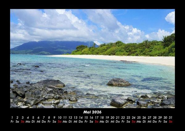 Produktbild: Indonesiens Sch&ouml;nheit 2026 Fotokalender DIN A3