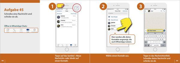Produktbild: Meine Smartphone-Anleitung f&uuml;r iOS / iPhone&nbsp;&ndash; Smartphonekurs f&uuml;r Senioren (Kursbuch Version iPhone) &ndash; Das Kursbuch f&uuml;r Apple iPhones / iOS
