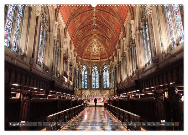 Produktbild: The historic Cambridge (High Quality Premium Wall Calendar 2026 DIN A2 landscape),CALVENDO 12 Month Wall Calendar