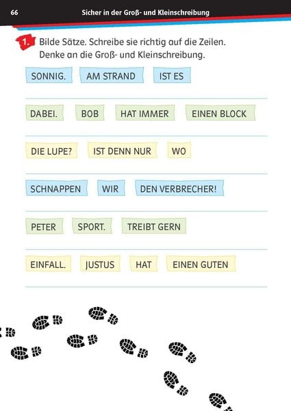Produktbild: Die drei ??? Kids: Mein &Uuml;bungsheft Deutsch 2. Klasse &ndash; Richtig schreiben