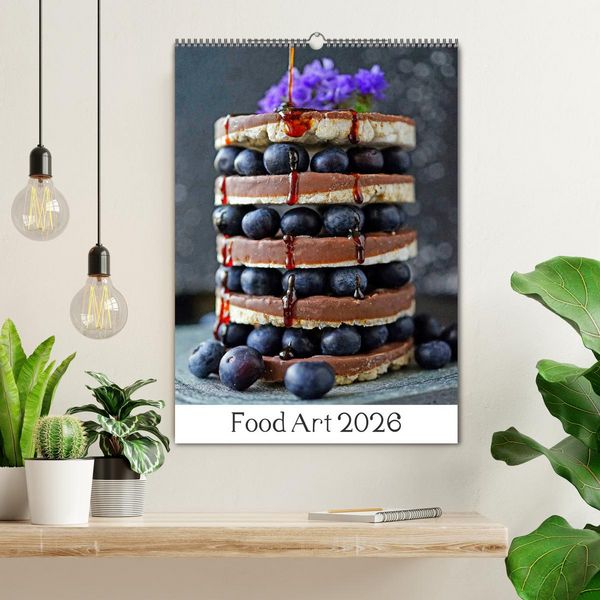 Produktbild: Food Art 2026 (Wandkalender 2026 DIN A2 hoch), CALVENDO Monatskalender