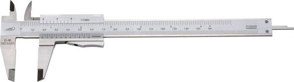 Produktbild: Taschenmessschieber DIN 862 150mm m.Momentf.eck.H.PREISSER