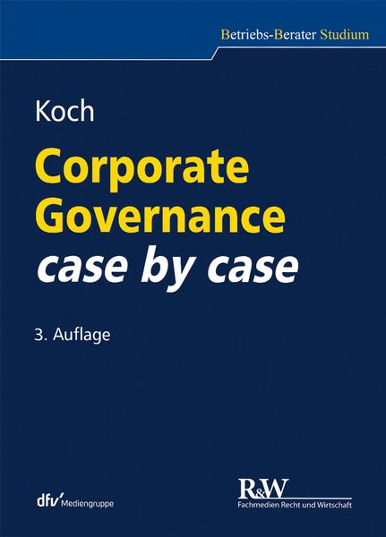 Produktbild: Corporate Governance case by case