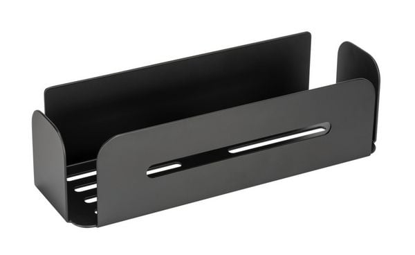 Produktbild: Turbo-Loc&reg; Wandablage Mod. Bivio Black matt, aus Aluminium