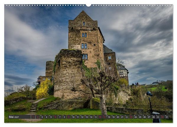 Produktbild: Burgen und Festungen am Mittelrhein (Wandkalender 2027 DIN A2 quer), CALVENDO Monatskalender