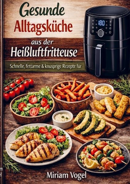 Produktbild: Gesunde Alltagsk&uuml;che aus der Hei&szlig;luftfritteuse