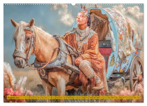 Produktbild: Kutschentr&auml;ume - Fantasiewerke (hochwertiger Premium Wandkalender 2027 DIN A2 quer), Kunstdruck in Hochglanz