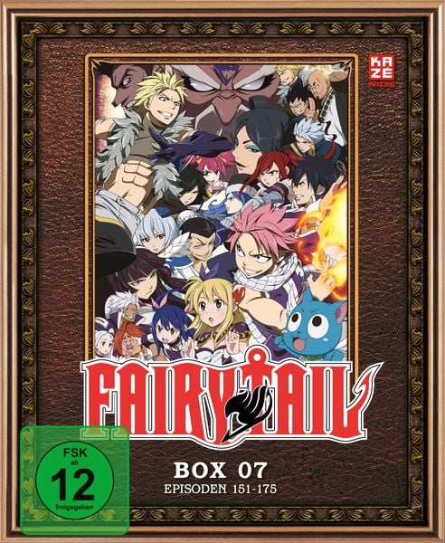Produktbild: Fairy Tail - TV-Serie - Blu-ray Box 7 (Episoden 151-175) [3 BRs]