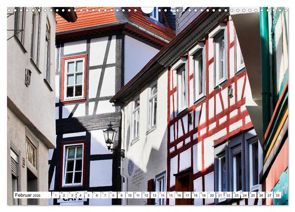 Produktbild: Barbarossastadt Gelnhausen vom Frankfurter Taxifahrer Petrus Bodenstaff (Wandkalender 2026 DIN A3 quer), CALVENDO Monatskalender