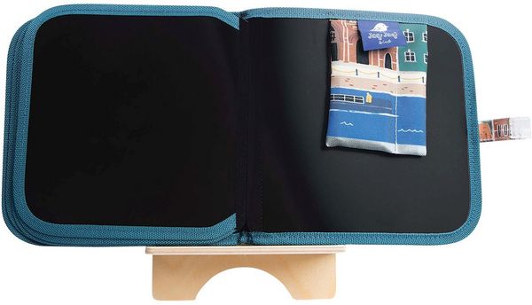 Produktbild: Kreidemalbuch Set mit 4 Kreiden Amsterdam
