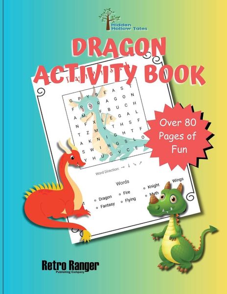 Produktbild: Hidden Hollow Tales Dragon Activity Book