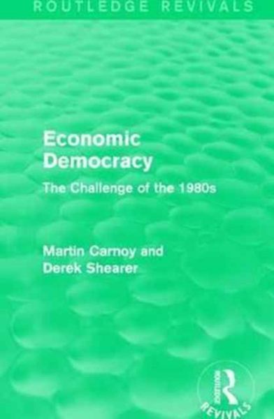 Produktbild: Carnoy, M: Economic Democracy
