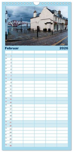 Produktbild: Familienplaner 2026 - Schottland - Wildes Land im Norden mit 5 Spalten (Wandkalender, 21 x 45 cm) CALVENDO