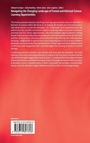 Produktbild: Navigating the Changing Landscape of Formal and Informal Science Learning Opportunities