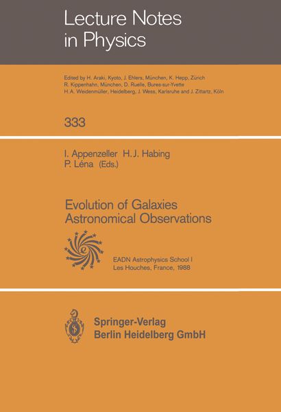 Produktbild: Evolution of Galaxies Astronomical Observations