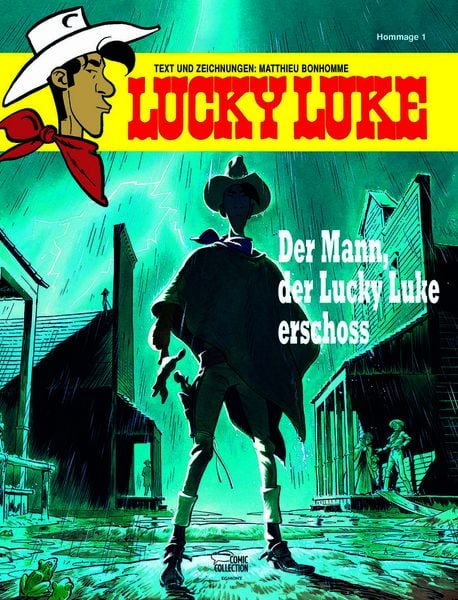 Der Mann, der Lucky Luke erschoss, Gebundene Ausgabe von Matthieu Bonhomme, Egmont Comic Collection, 9783770439256